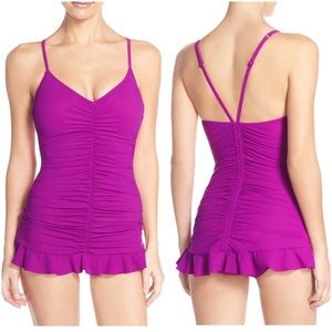 Profile by Gottex Swan Lake swimsuit swim dress